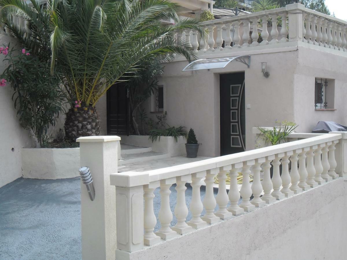 Charmante Villa à 15 min de Nice avec piscine Blausasc Esterno foto